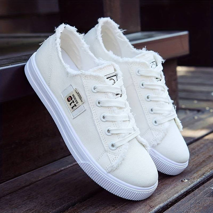 Oshenya - Scarpe Casual a Punta Arrotondata Con Suola Piatta