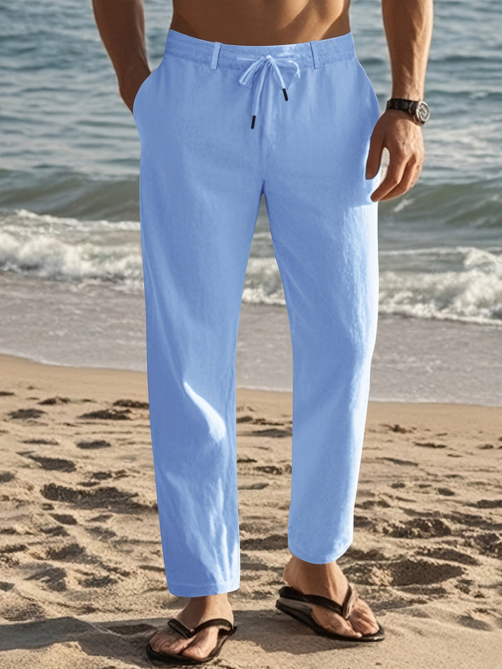 Erikas - Comodi Pantaloni Di Lino