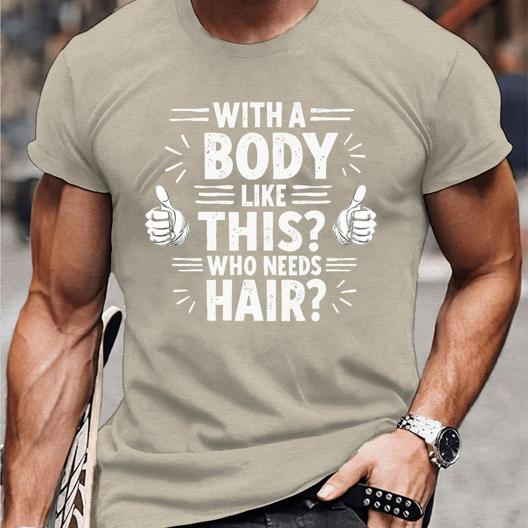 Hairy – T-Camicia Elegante Con Maniche Corte