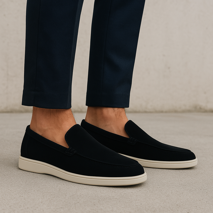 Gebhard - Elegante Mocassino in Pelle Scamosciata