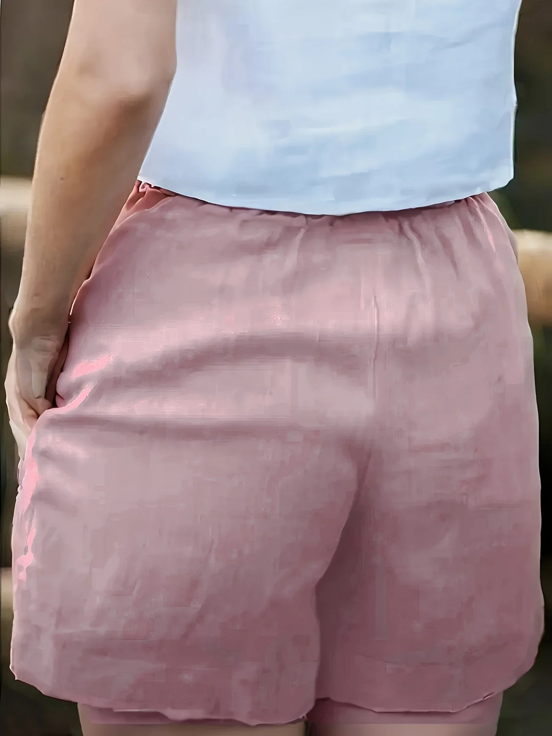 Niamh - Pantaloncini Estivi Casual Con Tasca