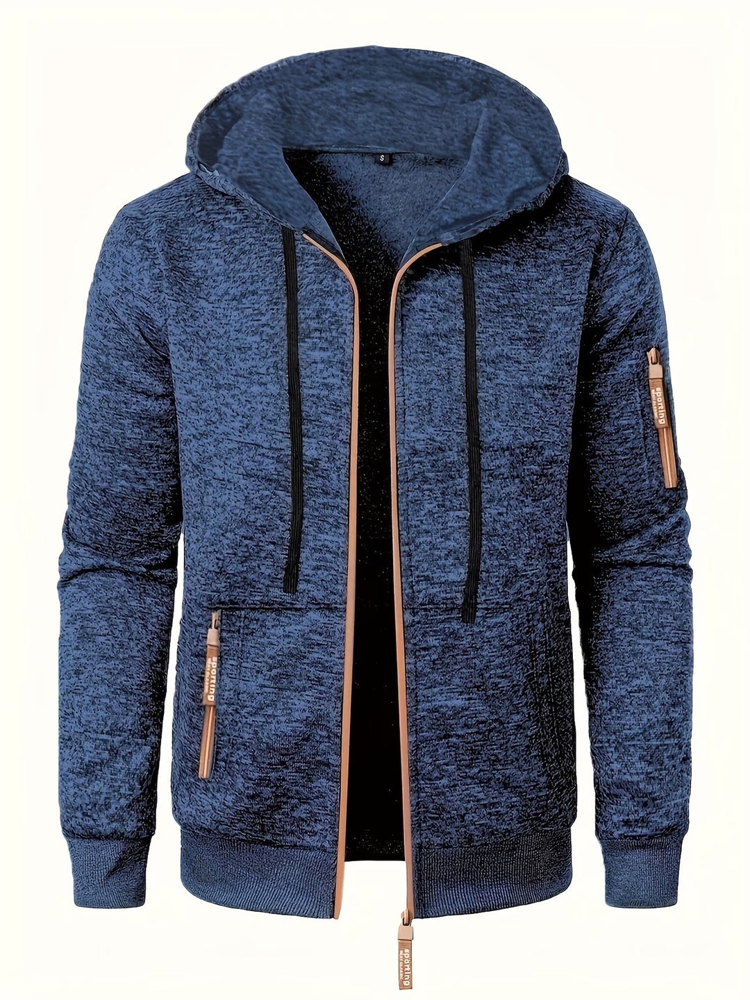 Ewen - Felpa Con Cappuccio a Maniche Lunghe E Zip