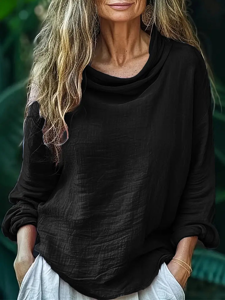 Hellen - Elegante Camicetta a Maniche Lunghe