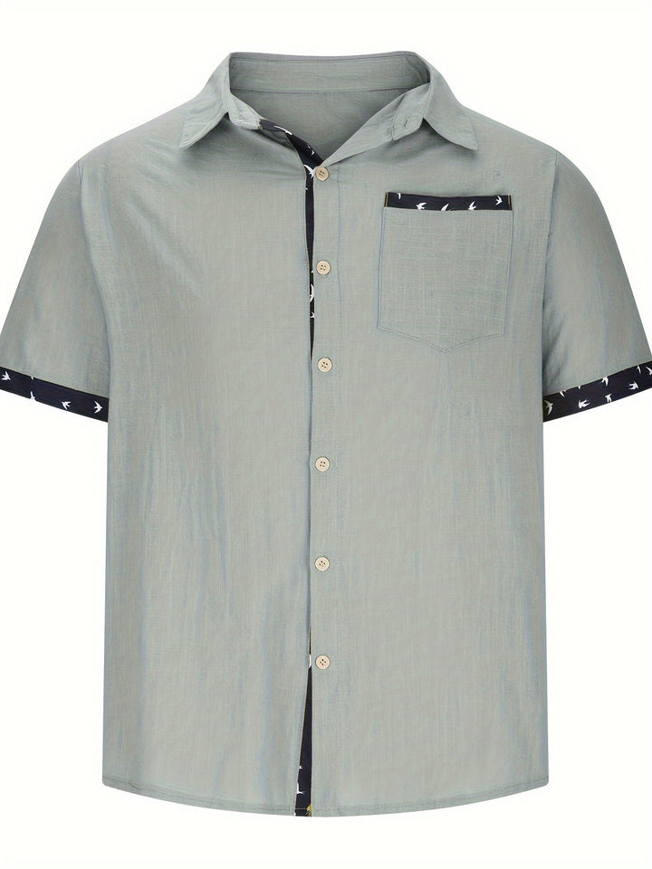Julio - Camicia Elegante A Maniche Corte
