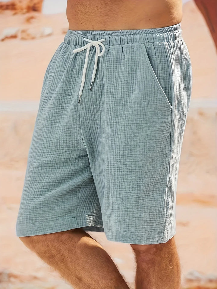 Bancroft - Eleganti Pantaloncini Larghi Con Tasche