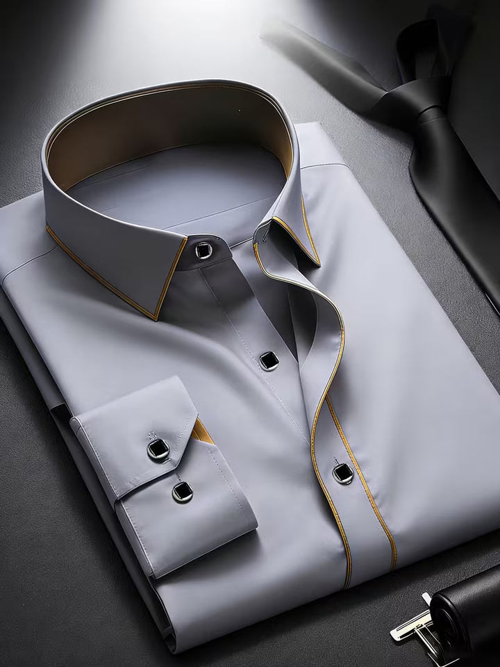 Daven - Camicia Business Vestibilità Slim Casuale