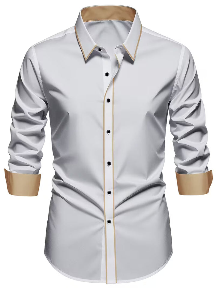 Daven - Camicia Business Vestibilità Slim Casuale