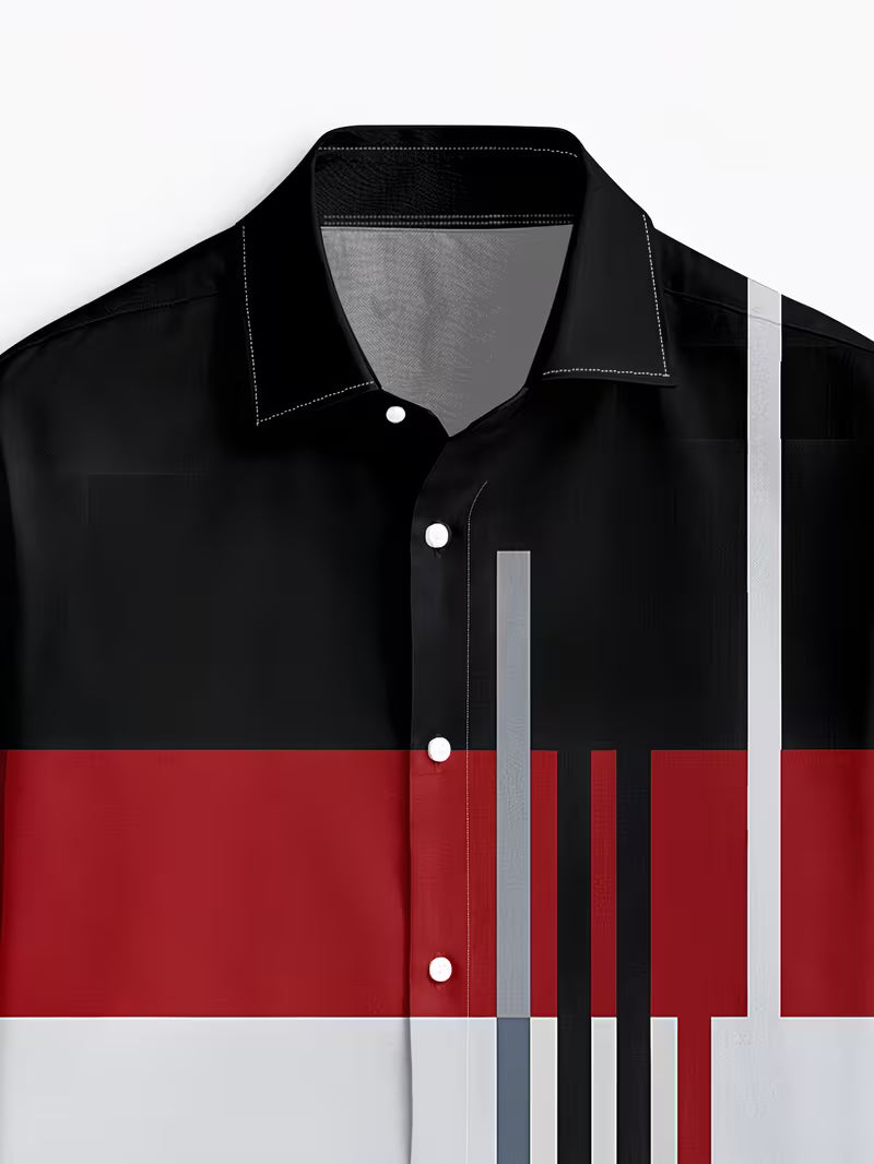 Mehmed - Camicia Casual Con Bottoni