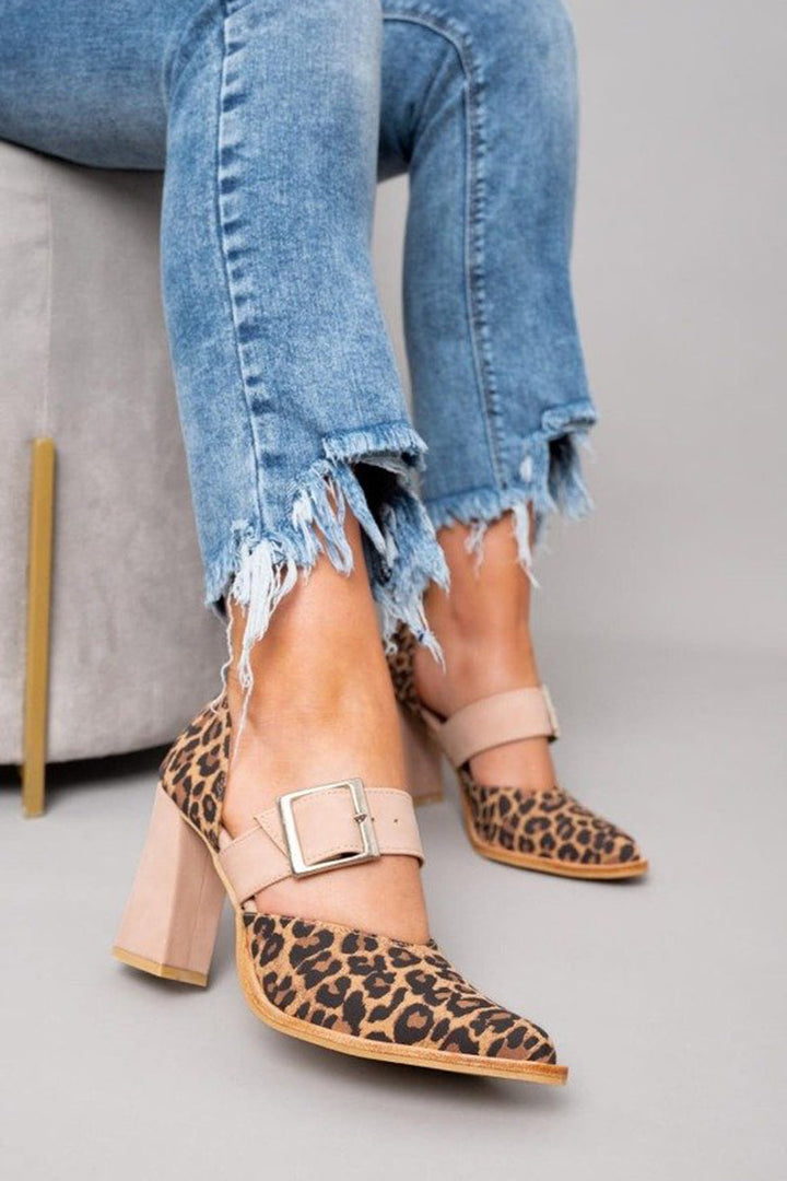Avano – Sandali Con Motivo Leopardato