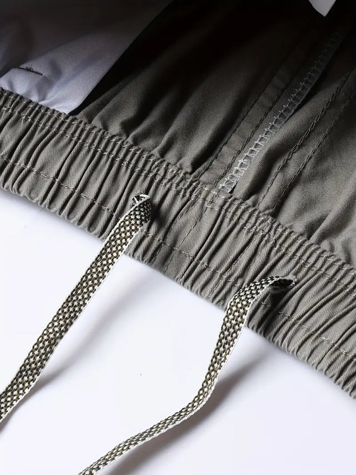 Theodore - Pantaloncini Cargo In Cotone Traspirante
