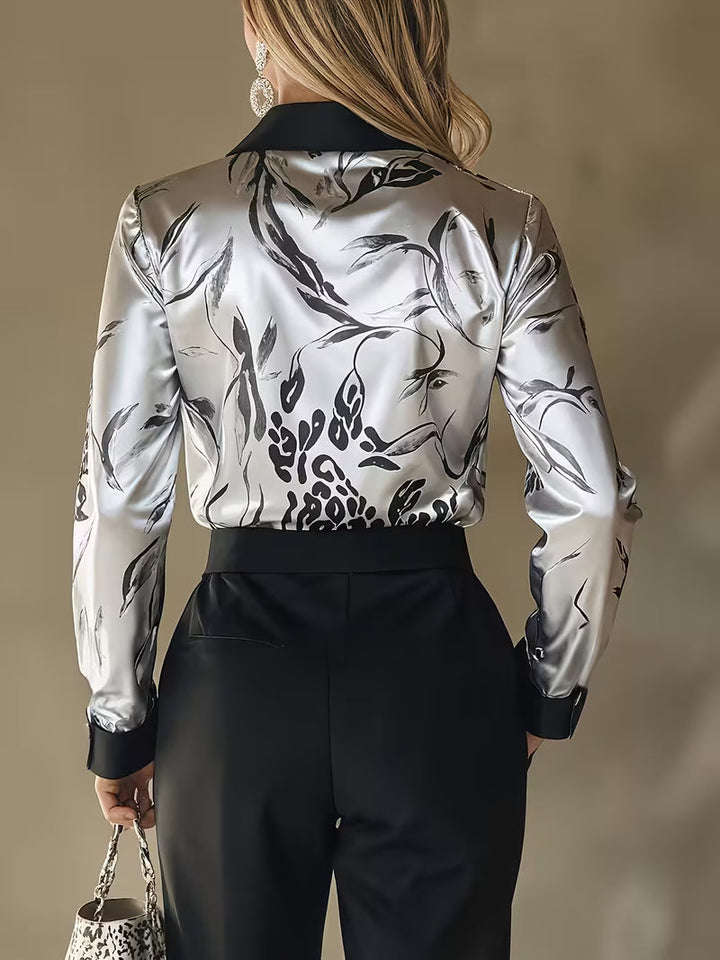 Nephthys - Camicia a Maniche lunghe con Bottoni