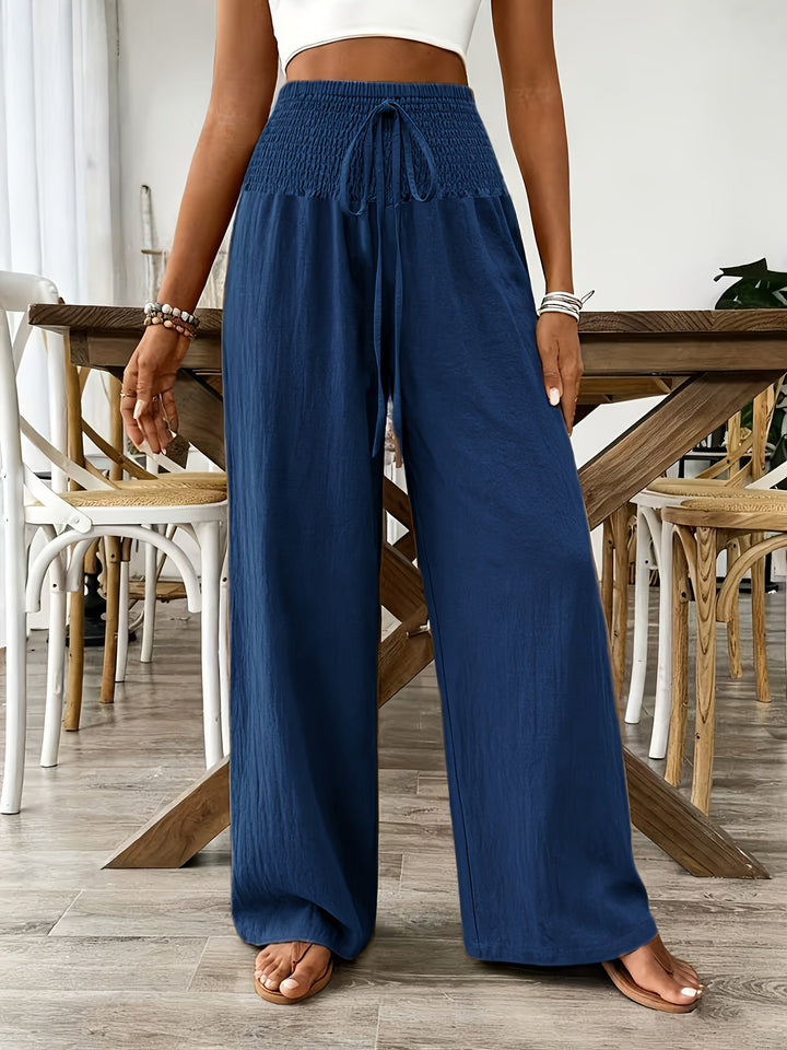 Rebeki - Pantaloni Lunghi in Cotone Traspirante
