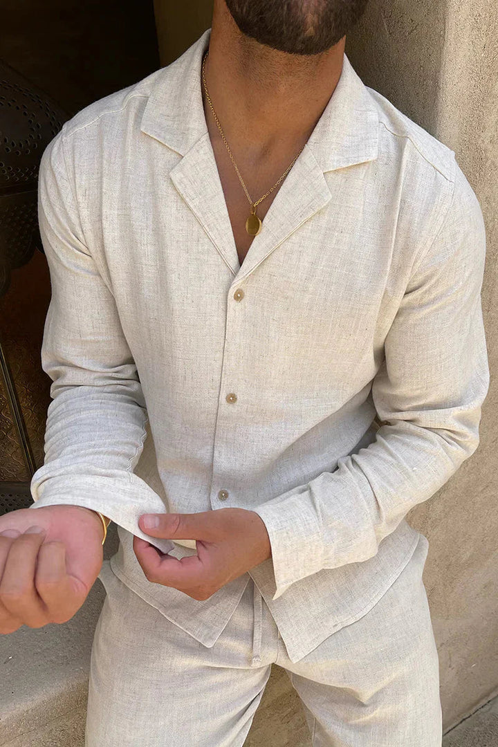 Donato - Set Casual A Due Pezzi Con Maniche Lunghe