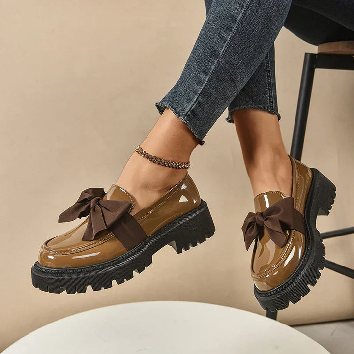Batya - Eleganti Scarpe Antiscivolo Con Fiocco