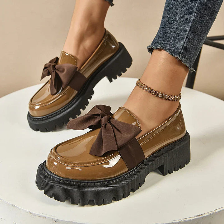 Batya - Eleganti Scarpe Antiscivolo Con Fiocco