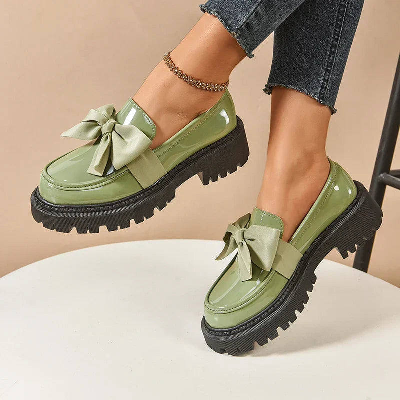 Batya - Eleganti Scarpe Antiscivolo Con Fiocco