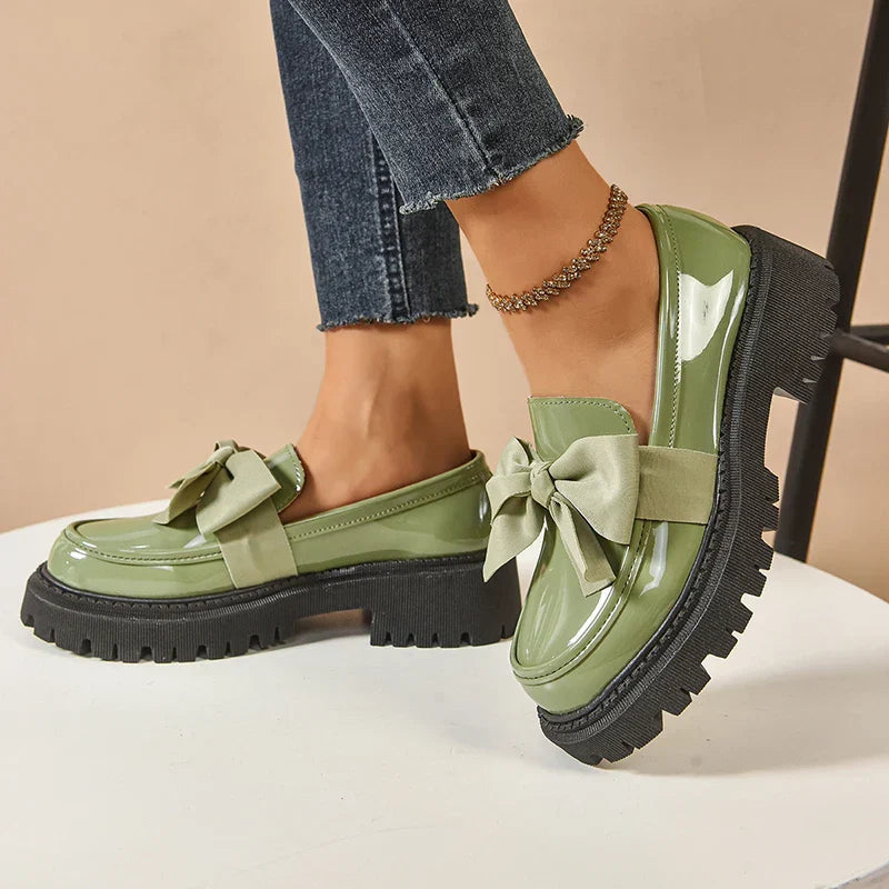 Batya - Eleganti Scarpe Antiscivolo Con Fiocco