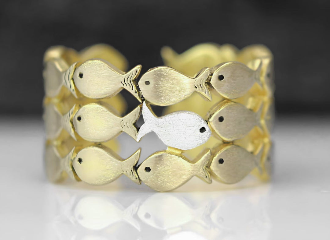 Marene - Anello in Argento Controcorrente