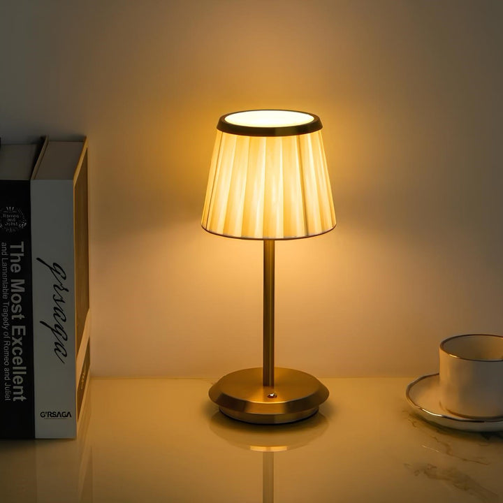 LuxeGlow - Lampada Da Tavolo Classico Eleganza
