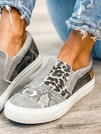 Valeriya - Casual Leopardo Scarpe