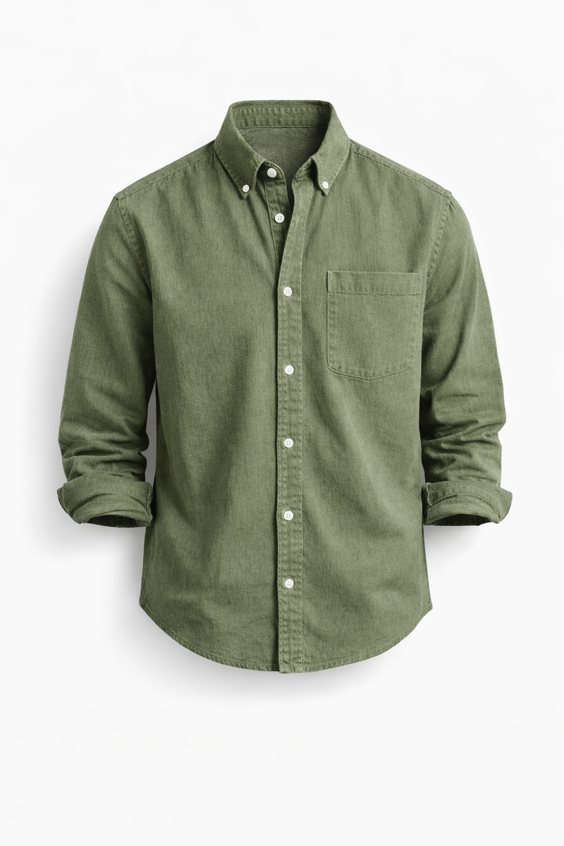 Bukayo - Camicia a Maniche Lunghe Con Bottoni