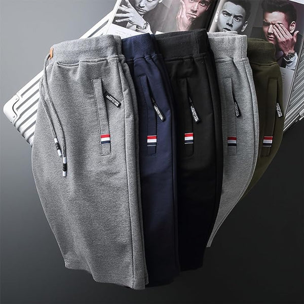 Hary - Pantaloncini in Cotone con Tasche Con Cerniera