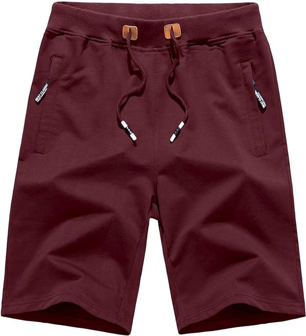 Hary - Pantaloncini in Cotone con Tasche Con Cerniera