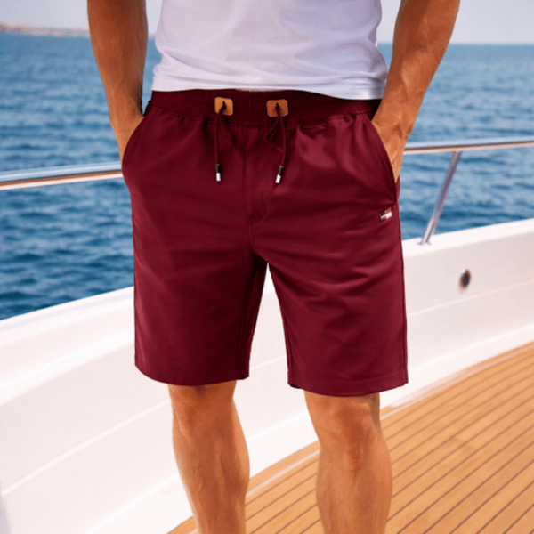 Hary - Pantaloncini in Cotone con Tasche Con Cerniera