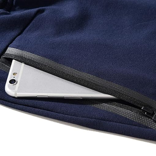 Hary - Pantaloncini in Cotone con Tasche Con Cerniera