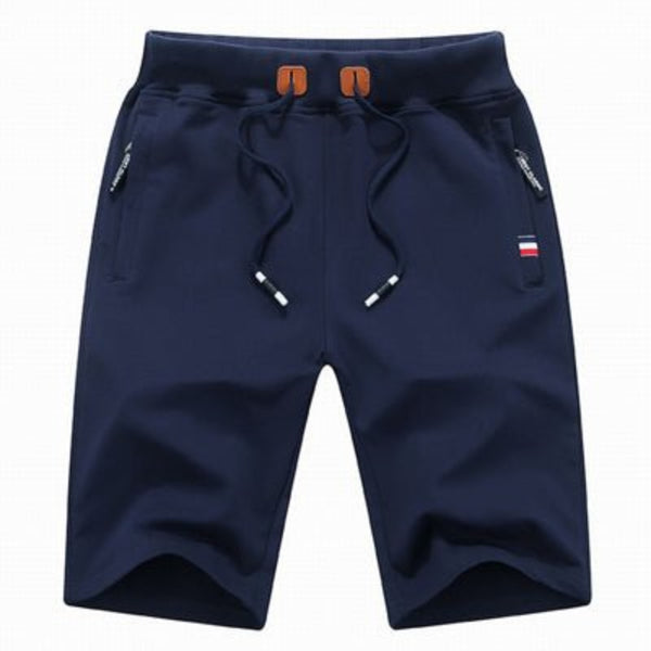 Hary - Pantaloncini in Cotone con Tasche Con Cerniera