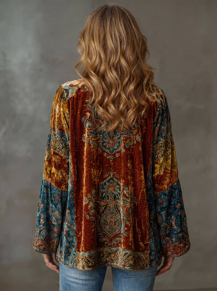 Elyska - Cappotto Kimono In Stile Boho