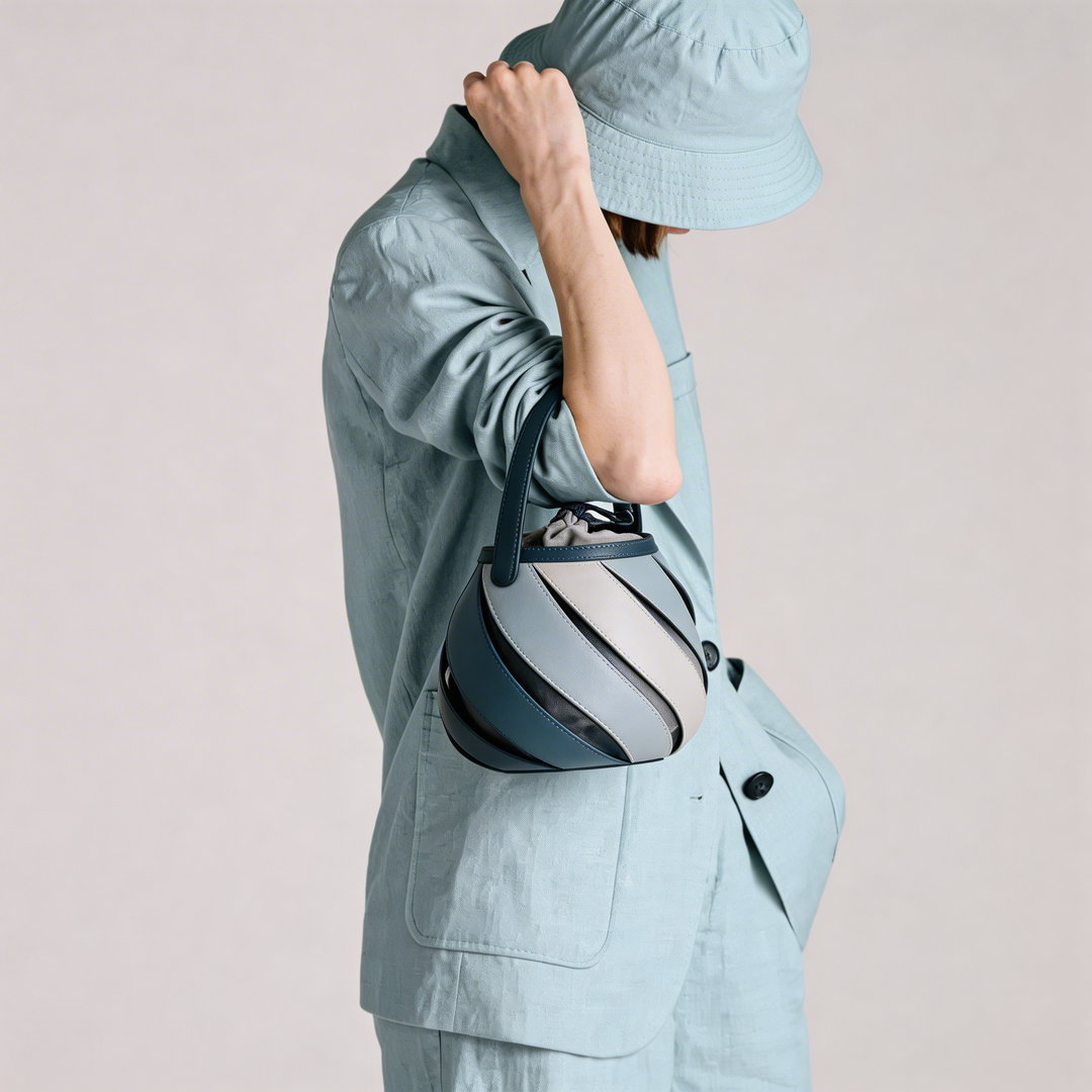 Perkins - Borsa a Secchiello Celeste