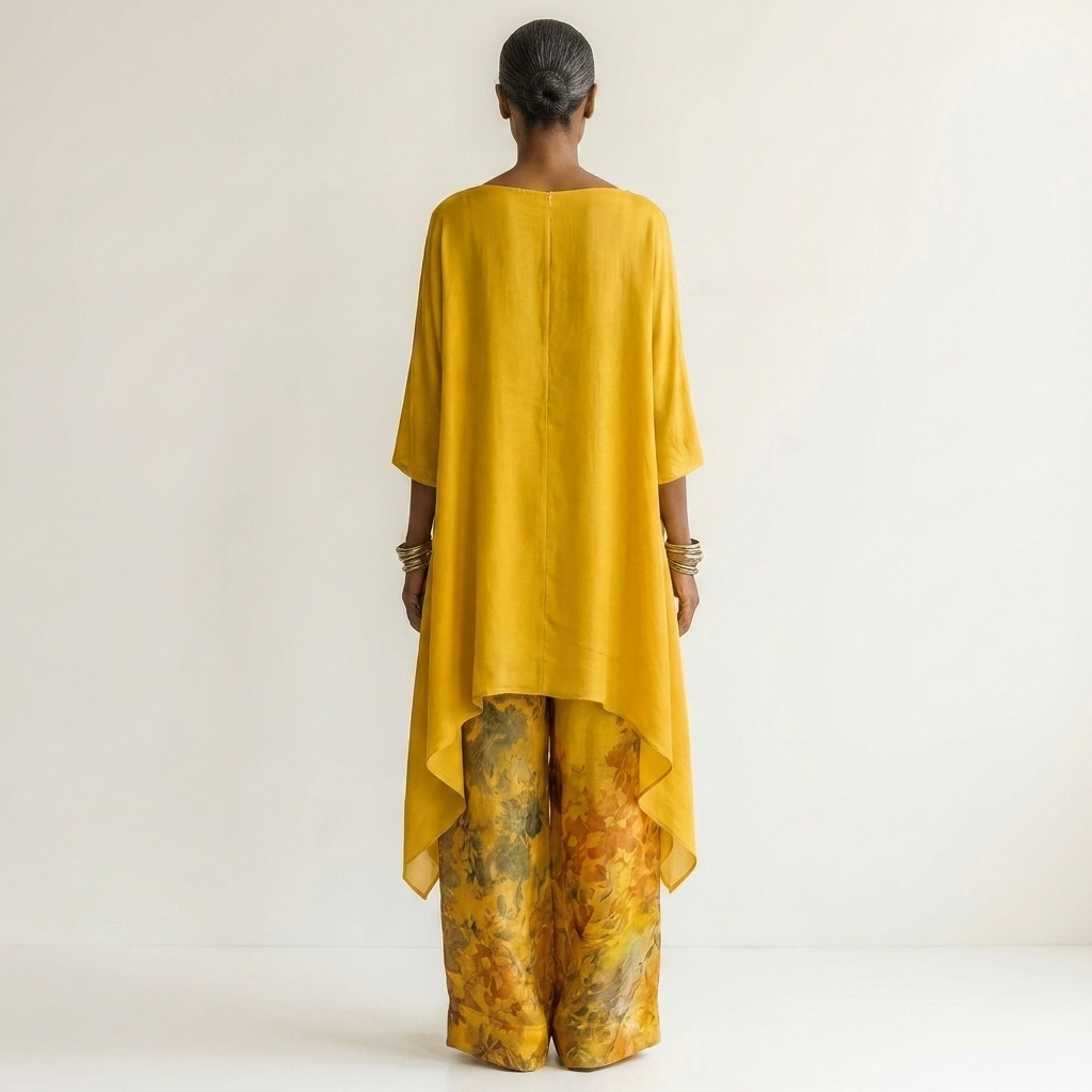 Ainan - Set a Due Pezzi Con Tunica Asimmetrica