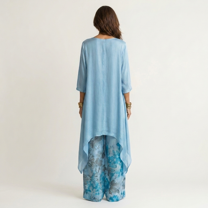 Ainan - Set a Due Pezzi Con Tunica Asimmetrica