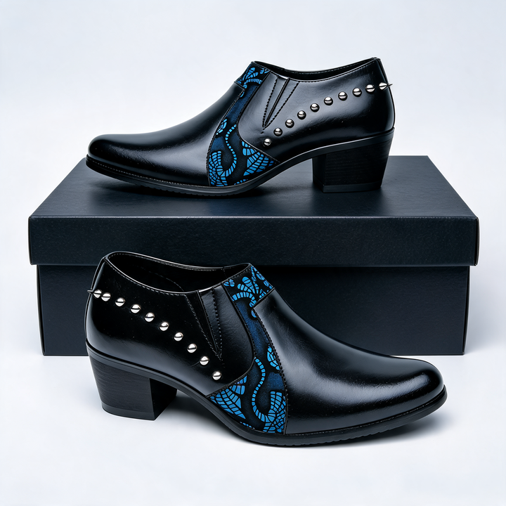 Vanderson - Scarpe Con Tacco Alto E Punta Affusolata Con Rivetti