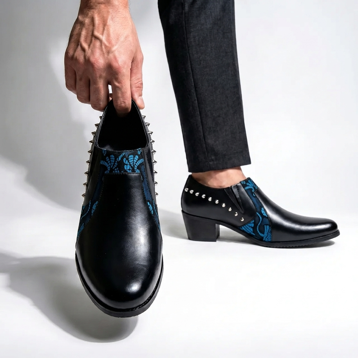 Vanderson - Scarpe Con Tacco Alto E Punta Affusolata Con Rivetti