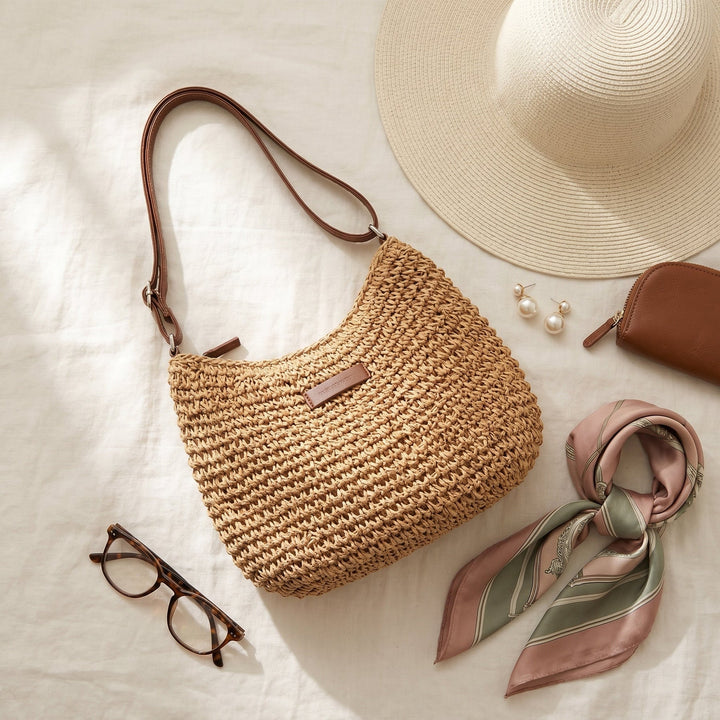 Liisi - Elegante Borsa a Tracolla Intrecciata