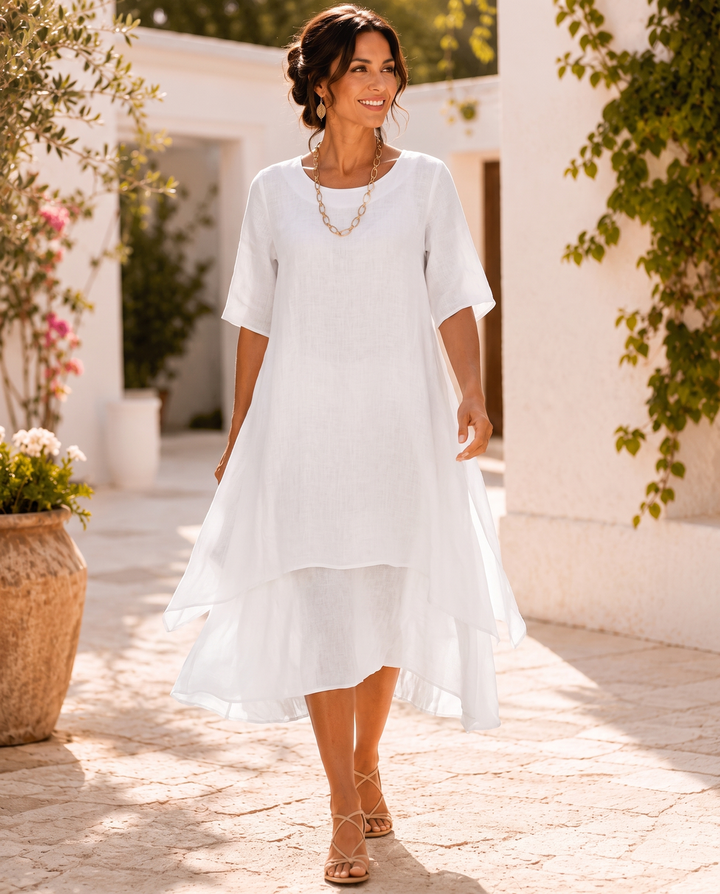 Isilde - Abito Lungo Elegante E Comodo