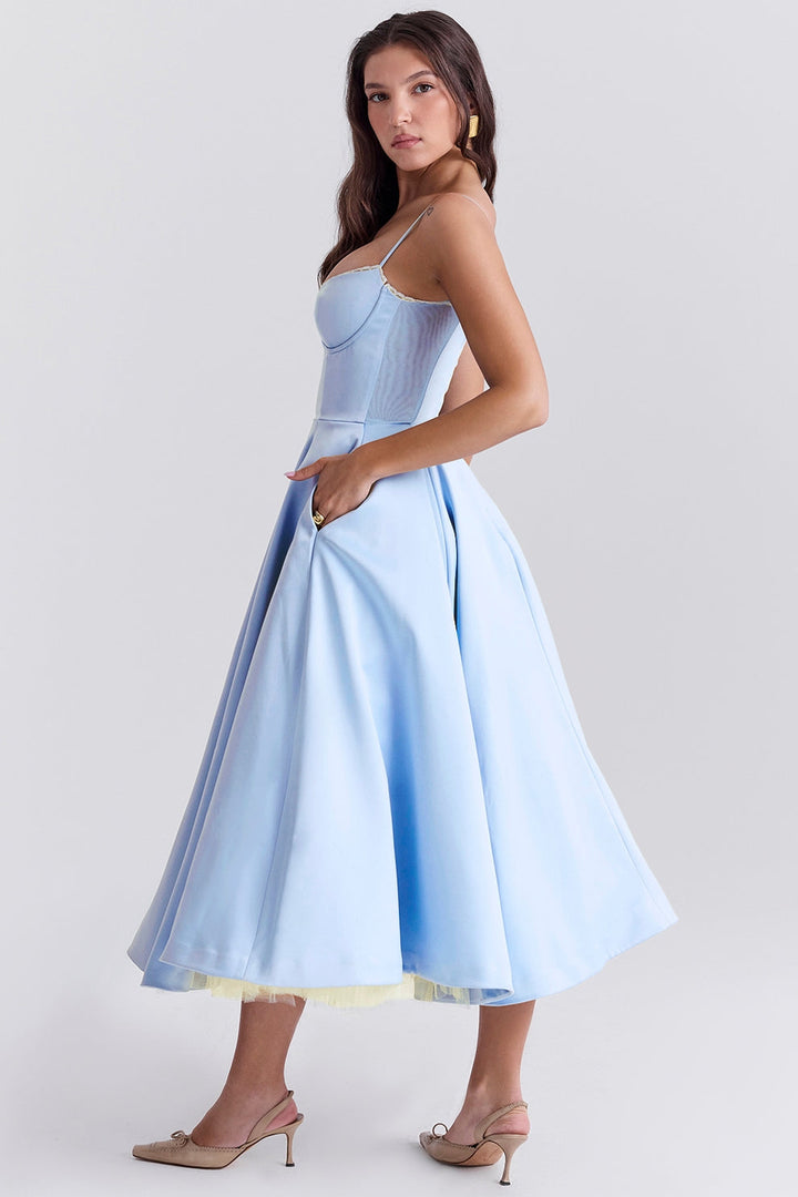 Arestina - Abito Midi In Tulle Alla Moda