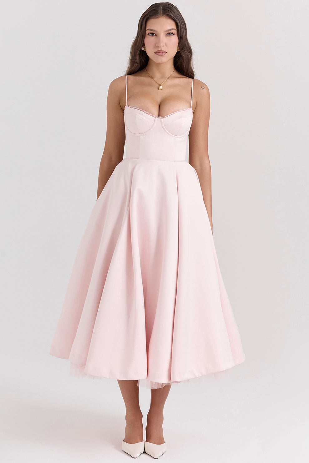 Arestina - Abito Midi In Tulle Alla Moda