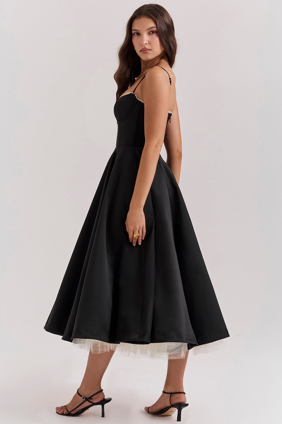 Arestina - Abito Midi In Tulle Alla Moda