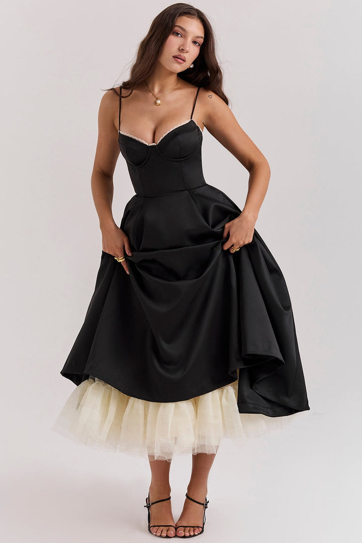 Arestina - Abito Midi In Tulle Alla Moda