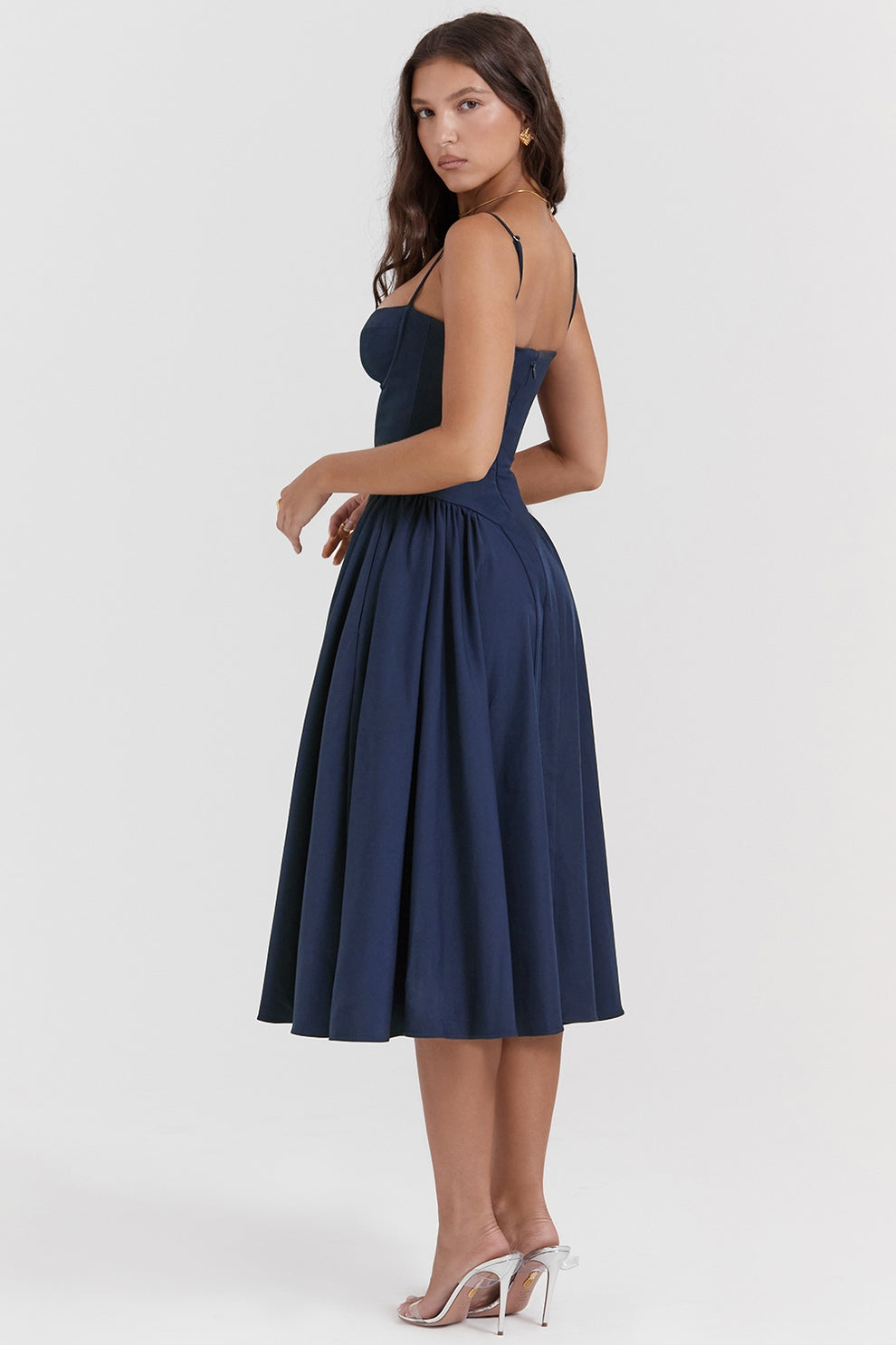 Maissa - Abito Midi Elegante Senza Maniche