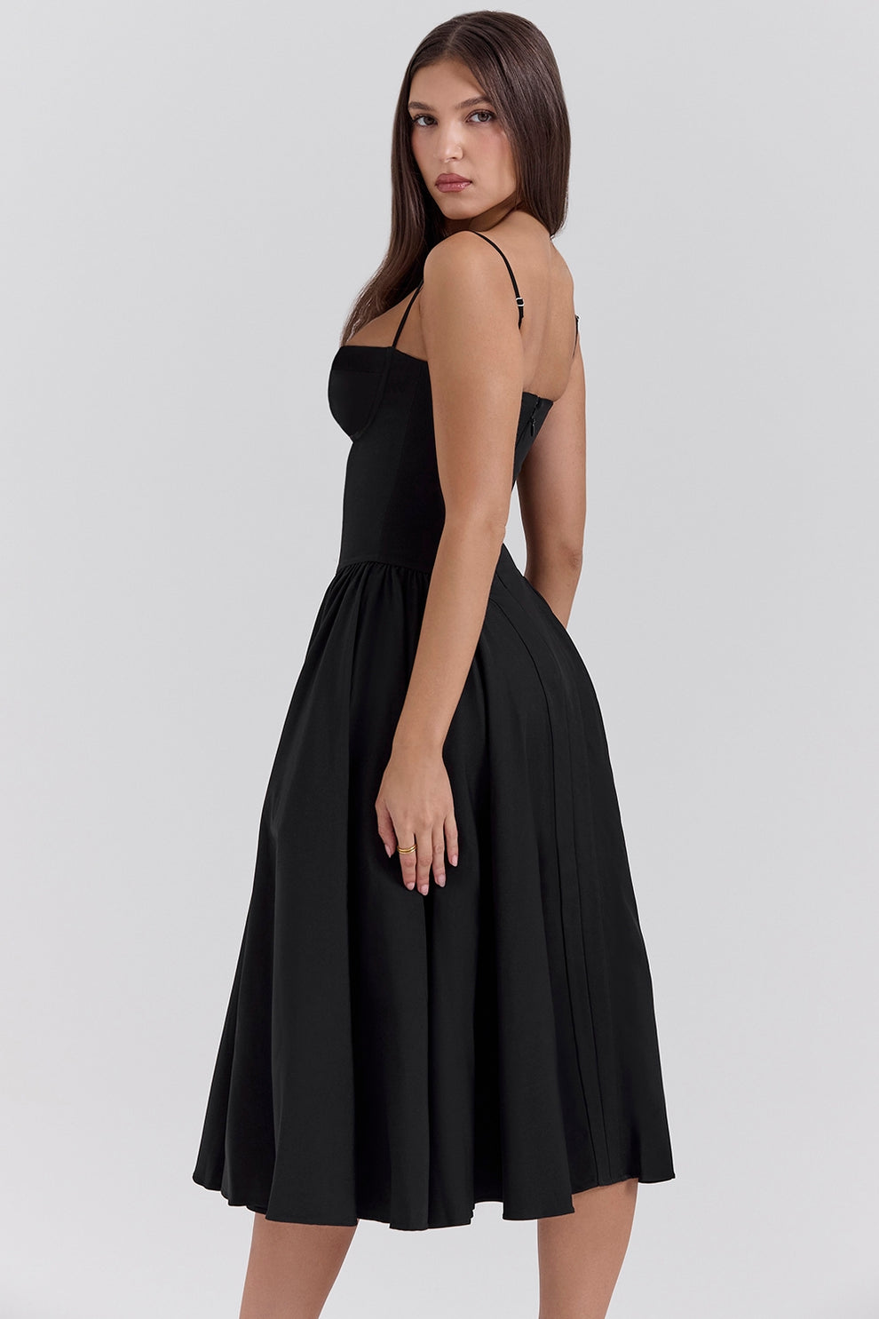 Maissa - Abito Midi Elegante Senza Maniche