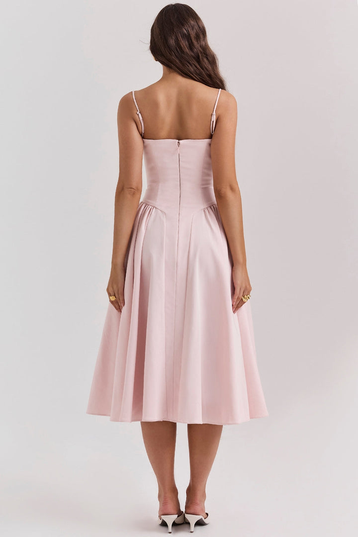 Maissa - Abito Midi Elegante Senza Maniche