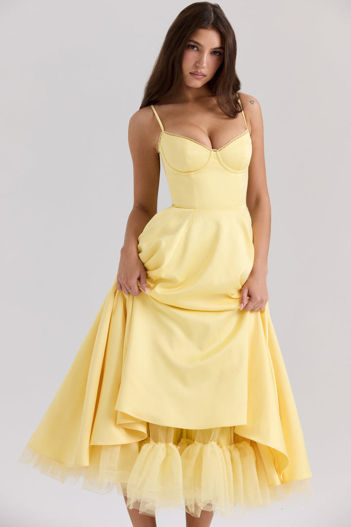 Arestina - Abito Midi In Tulle Alla Moda