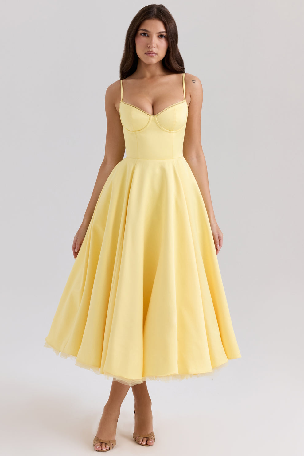 Arestina - Abito Midi In Tulle Alla Moda