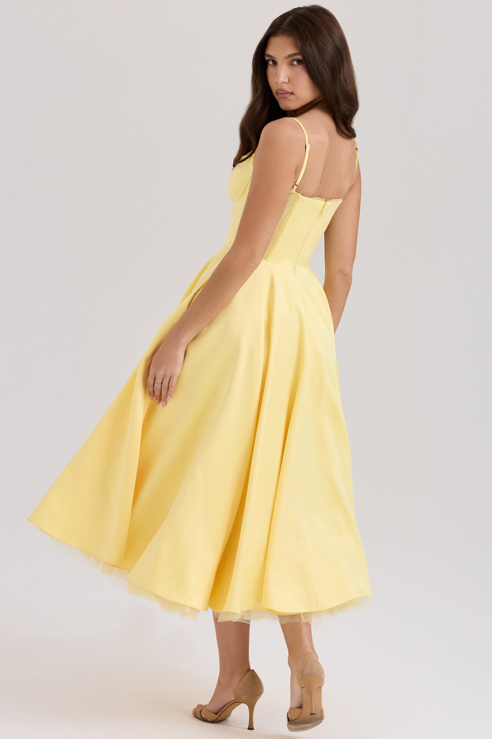 Arestina - Abito Midi In Tulle Alla Moda
