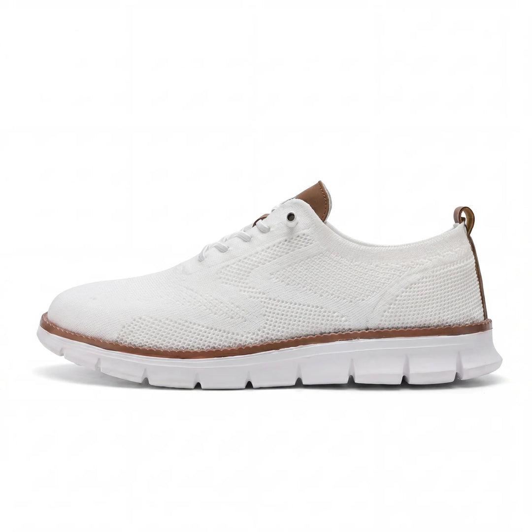 Muhittin - Sneakers con Tomaia in Maglia e Chiusura con Lacci