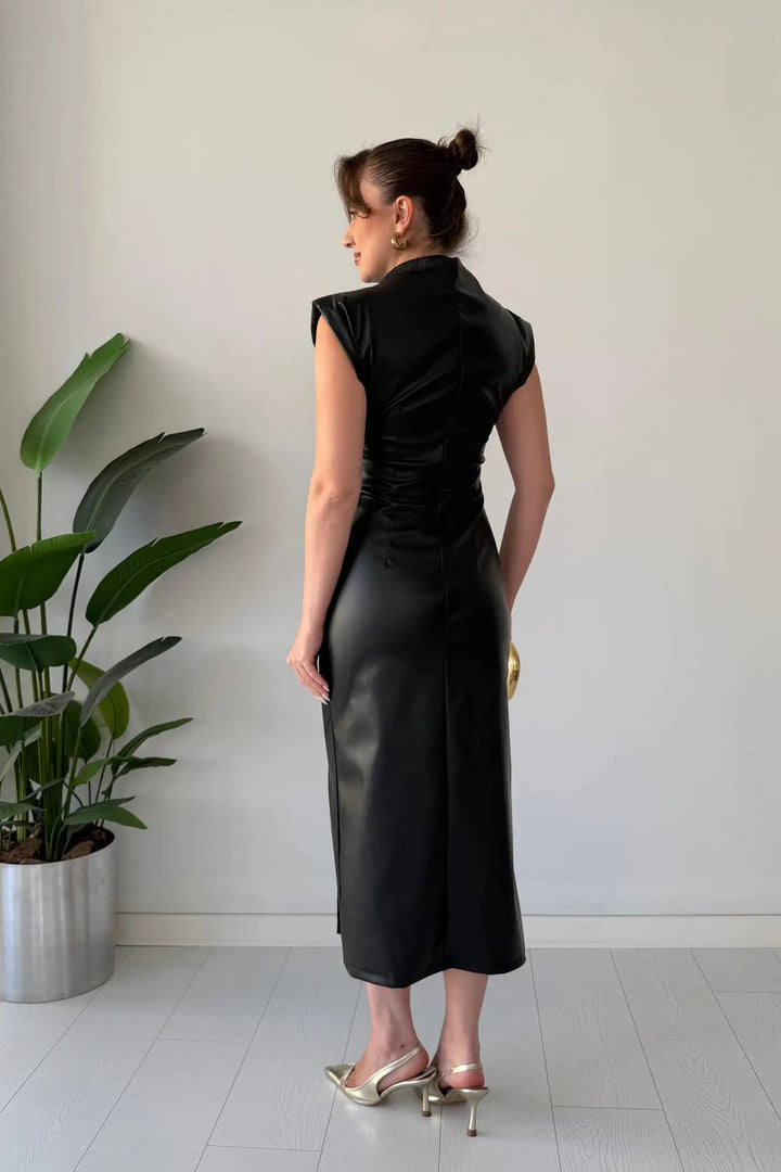 Claudine - Abito Elegante Con Cintura